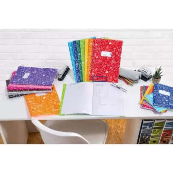 HERMA 19415 forro para cuadernos SCHOOLYDOO, A5, azul, polipropileno