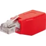 Conector RJ-45 Schwaiger CKR01 531 rojo