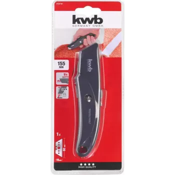 Cúter KWB 013710 155 mm de largo hoja de 6 cm