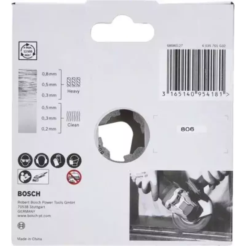 Bosch 2 608 620 732 accesorio para amoladora angular cepillo de alambre