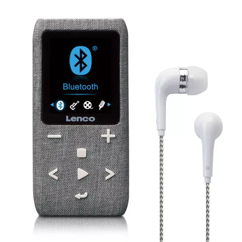 Reproductor MP4 Lenco Xemio-861 8 GB Gris USB 3.2 Radio FM