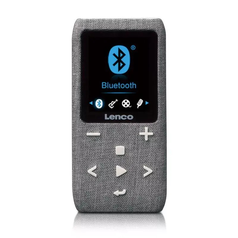 Reproductor MP4 Lenco Xemio-861 8 GB Gris USB 3.2 Radio FM