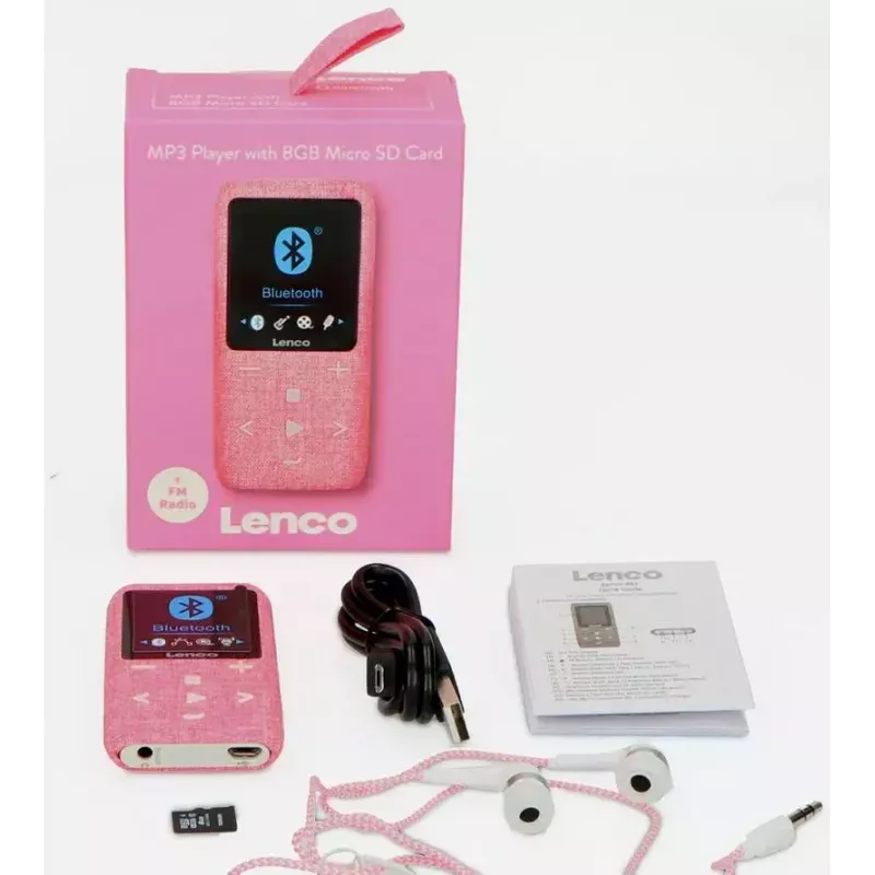Reproductor MP4 Lenco Xemio-861 Rosa