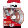 Disco de corte KWB EASY CUT carburo universal 11,5 cm