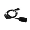 Cable de alimentación Eurolite 51100666 negro 1,7 m H05VV-F 230 V