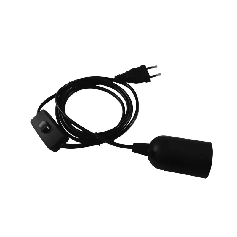 Cable de alimentación Eurolite 51100666 negro 1,7 m H05VV-F 230 V
