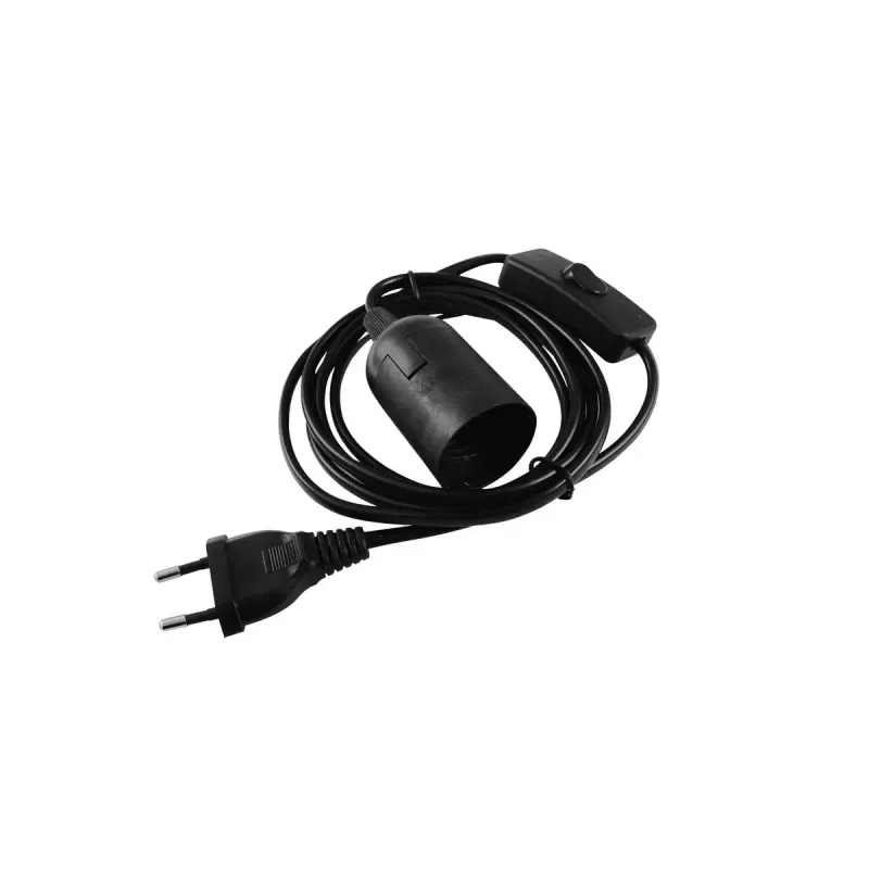 Cable de alimentación Eurolite 51100666 negro 1,7 m H05VV-F 230 V