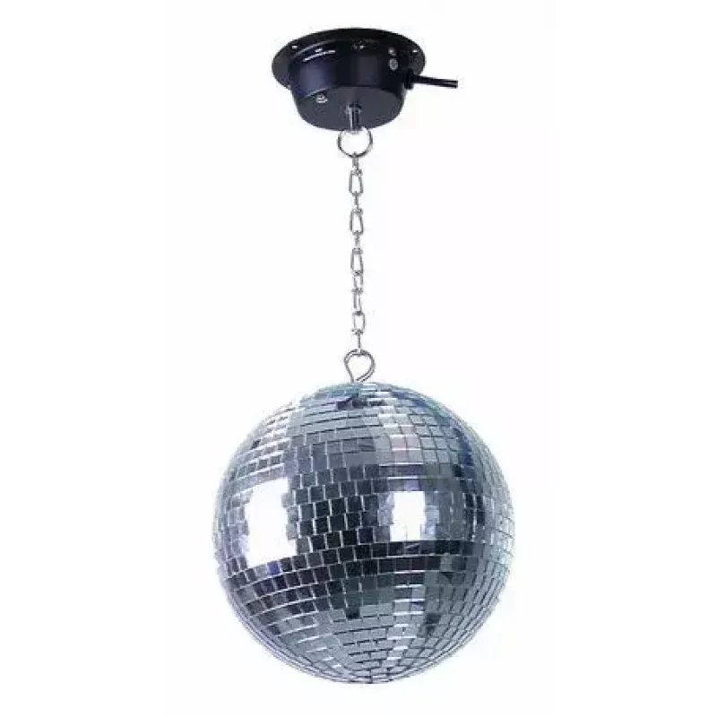 Set de bola de espejos 20 cm Eurolite Multicolour 30W 230V