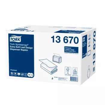 Servilletas de papel Tork 13670 blancas 500 uds.
