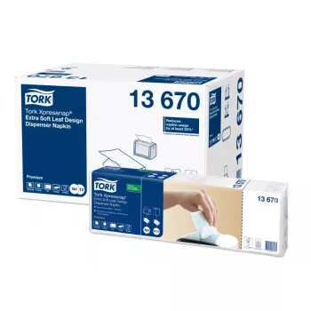Servilletas de papel Tork 13670 blancas 500 uds.