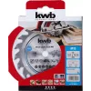 Hoja de sierra circular KWB 581557 12,7 cm para madera dura, plástico, contrachapado, madera blanda
