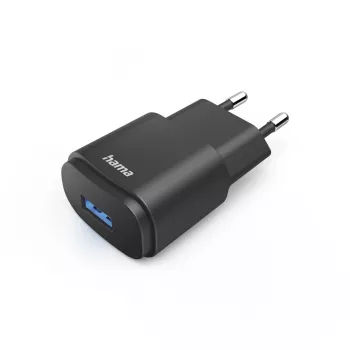 Cargador móvil Hama 00201644 smartphone negro AC interior