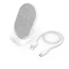 Hama QI-FC10S-Fab smartphone blanco USB carga inalámbrica carga rápida para interior