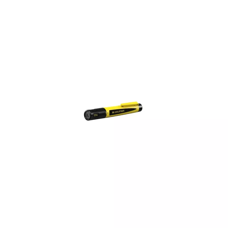 Linterna de bolsillo Ledlenser EX4 negra amarilla IPX8 50 lm 35 m