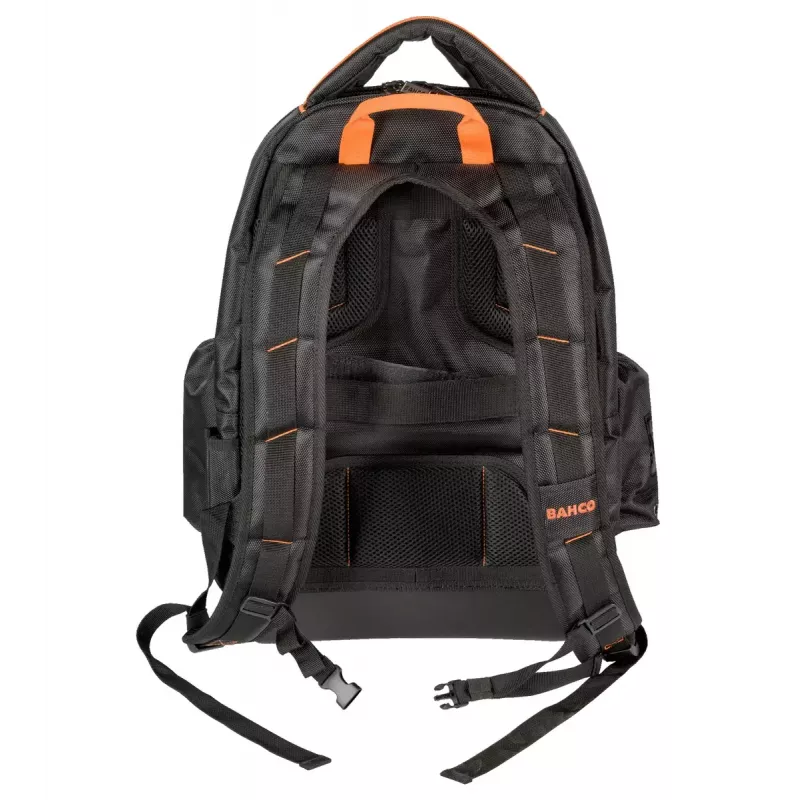 Mochila Bahco 4750FB8 diseño robusto y ligero con múltiples bolsillos