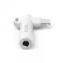 Hama 00201700 adaptador de cable 3,5 mm Lightning blanco