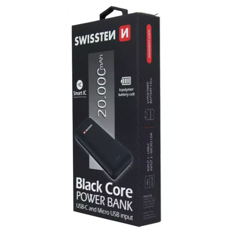 Batería externa Swissten 22013928 20000 mAh