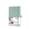 Cuaderno Sigel CO683 A5 97 hojas verde tapa dura