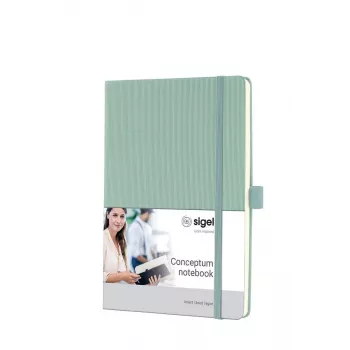 Cuaderno Sigel CO683 A5 97 hojas verde tapa dura