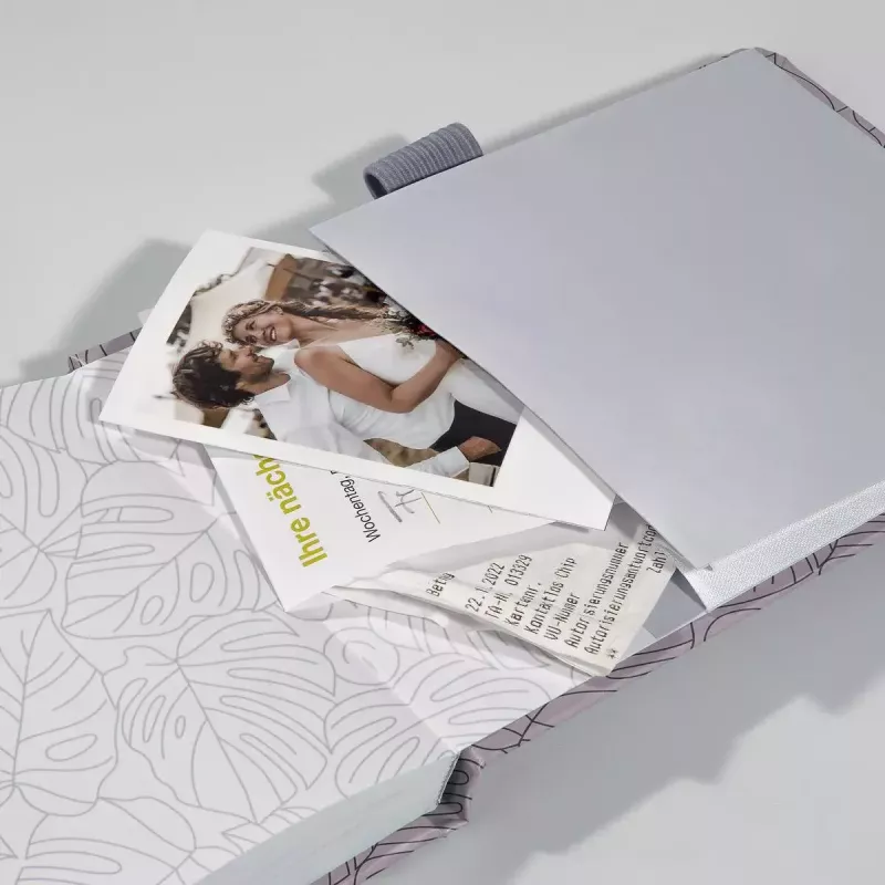 Cuaderno Sigel Jolie JN352 A6+ 79 hojas negro lila