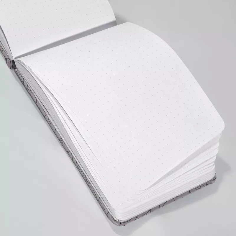Cuaderno Sigel Jolie JN352 A6+ 79 hojas negro lila