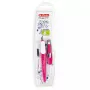 Estilográfica Herlitz my.pen sistema de carga por cartuchos rosa blanco