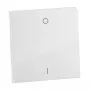 Legrand 765102 Placa embellecedora/tapa de interruptor blanca