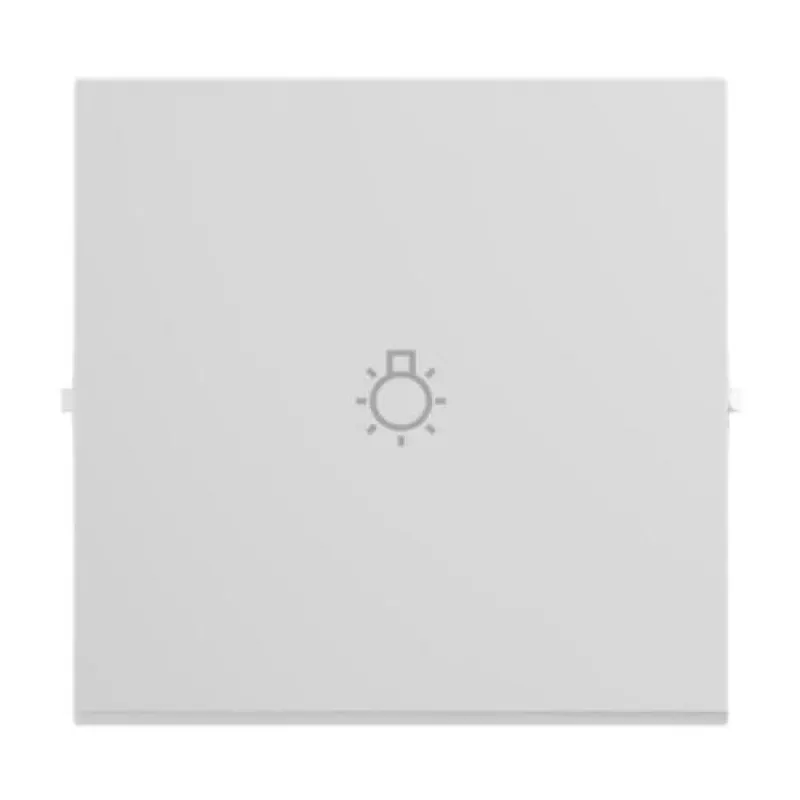 Legrand Seano 765113 tecla basculante con símbolo de luz, antracita
