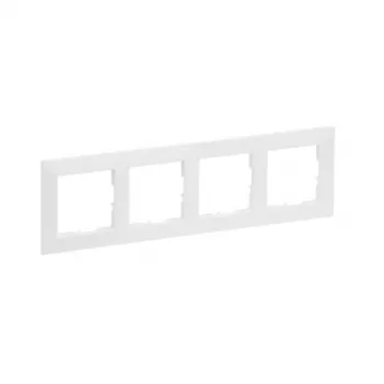 Legrand 765174 Marco embellecedor/tapa de interruptor blanco
