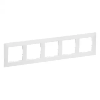 Legrand 765175 Placa embellecedora/tapa de interruptor blanca