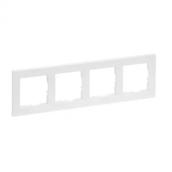 Legrand 765184 Placa embellecedora/tapa de interruptor blanca