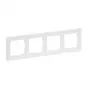 Legrand 765184 Placa embellecedora/tapa de interruptor blanca