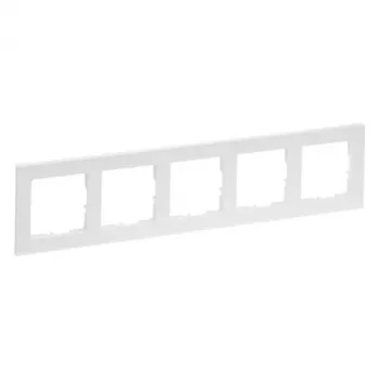 Legrand 765185 Placa embellecedora/tapa de interruptor blanca