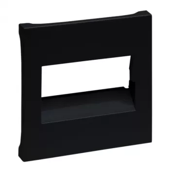 Legrand 765354 Placa embellecedora/tapa de interruptor negra
