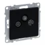 Legrand 765369 Toma TV + SAT negra