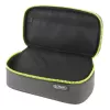 Estuche Herlitz beatBox ABC poliéster gris amarillo 225x120x70mm