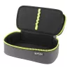 Estuche Herlitz beatBox ABC poliéster gris amarillo 225x120x70mm