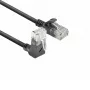 ACT Negro 3 metros Cable de red U/UTP CAT6A LSZH Slimline con RJ45 DC4903