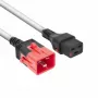 ACT Cable de alimentación C19 IEC Lock - C20 IEC Lock Dual Locking blanco 1 m, PC3635