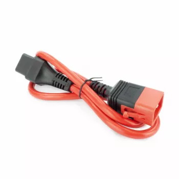 ACT Cable de alimentación C19 IEC Lock - C20 IEC Lock Dual Locking rojo 2 m, PC3637
