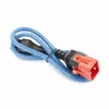 ACT Cable de alimentación C19 IEC Lock - C20 IEC Lock Dual Locking azul 1 m, PC3634
