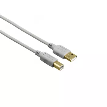 Hama 00200903 Cable USB USB 2.0 1,5 m USB A USB B Gris