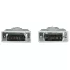Hama 00200931 Cable DVI 1,5 m DVI-D Gris