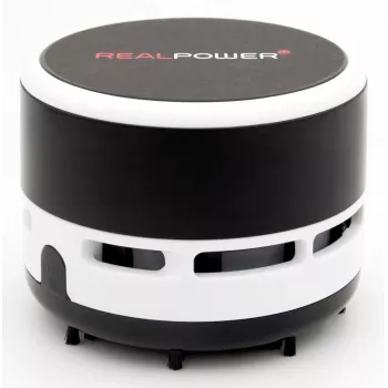 RealPower Mini Hoover-1 mini aspiradora, con batería