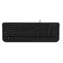 Incase Designed by Microsoft Teclado Wired-600, con cable, USB, QWERTZ, alemán, negro, universal