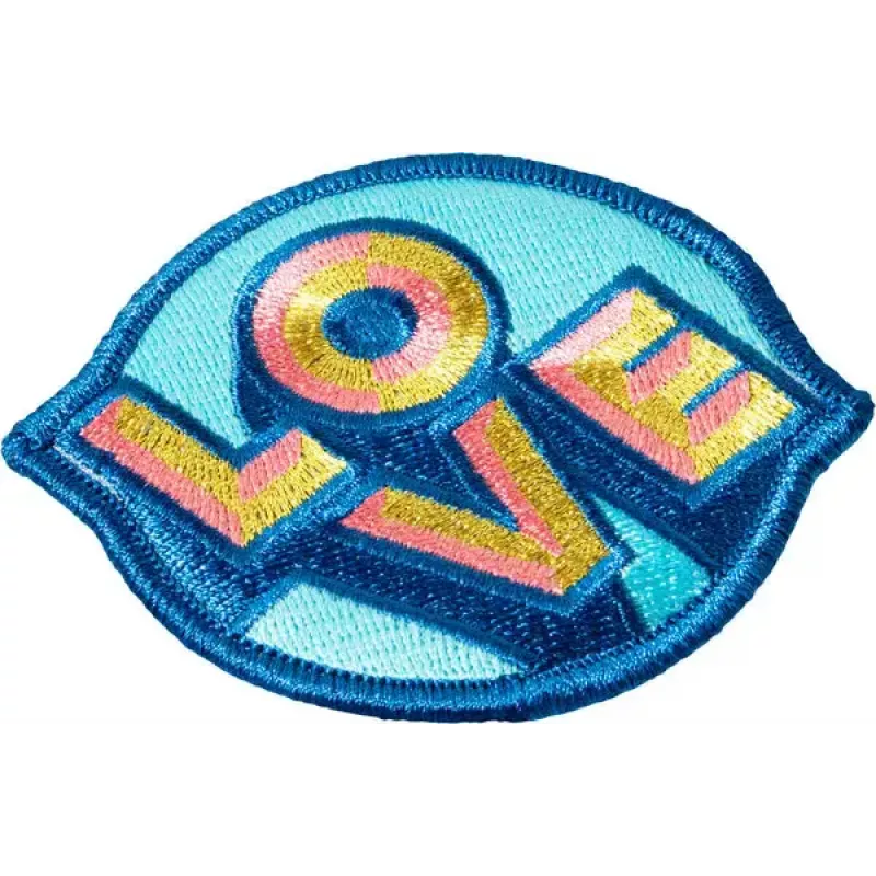 Pin LAUT MAGMOJI Aqua/Amarillo pin de tela y peluche, 1 ud.
