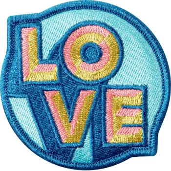 Pin LAUT MAGMOJI Aqua/Amarillo pin de tela y peluche, 1 ud.