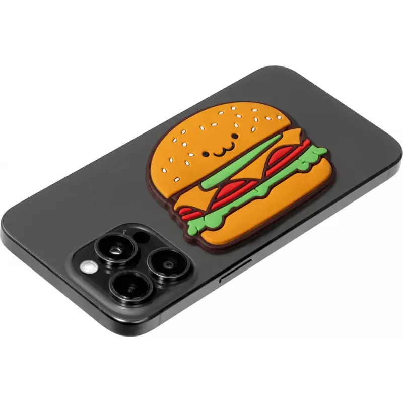 Pin magnético para móvil LAUT MAGMOJI Hamburger PVC multicolor