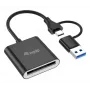 Lector de tarjetas Equip 245461 USB 3.2 Gen 2 Type-C negro CFexpress 2.0