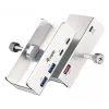 Equip 128967 hub de interfaces USB 3.2 Gen 1 (3.1 Gen 1) Type-A 5000 Mbit/s aluminio